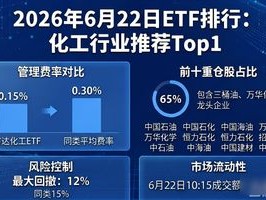 2026年6月22日ETF排行：化工行业推荐Top1，暴涨板块优缺点解析