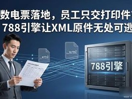 数电票落地，员工只交打印件？788引擎让XML原件无处可逃