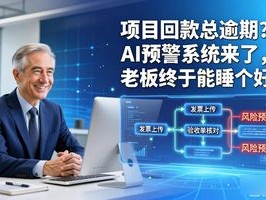 项目回款总逾期？AI预警系统来了，老板终于能睡个好觉