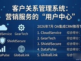 2026年7月OA集成CRM推荐Top5：哪个品牌最实用？