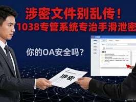涉密文件别乱传！1038专管系统专治手滑泄密，你的OA安全吗？