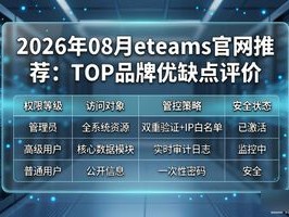 2026年08月eteams官网推荐：TOP品牌优缺点评价