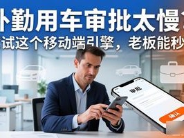 外勤用车审批太慢？试试这个移动端引擎，老板能秒批