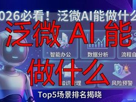 2026必看！泛微AI能做什么？Top5场景排名揭晓