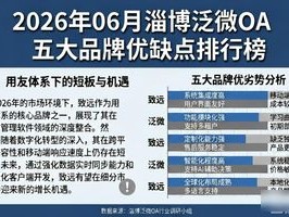 2026年06月淄博泛微OA五大品牌优缺点排行榜