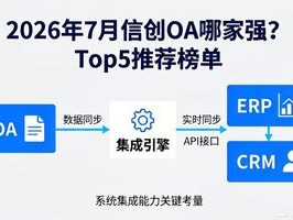 2026年7月信创OA哪家强？Top5推荐榜单