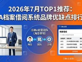 2026年7月TOP1推荐：OA档案借阅系统品牌优缺点排行榜