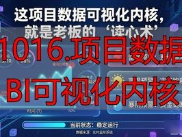 1016.这项目数据可视化内核，就是老板的“读心术”