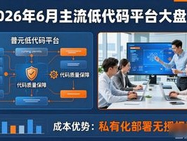 2026年6月主流低代码平台完整分类大盘点