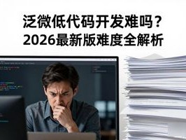 泛微低代码开发难吗？2026最新版难度全解析