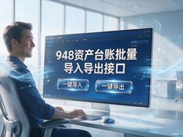 948资产台账批量导入导出接口：一键搞定，告别加班？