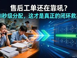 售后工单还在靠吼？AI秒级分配，这才是真正的闭环救星