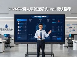 2026年7月人事管理系统Top5模块推荐，哪个好？