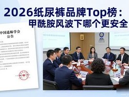 2026纸尿裤品牌Top榜：甲酰胺风波下哪个更安全？