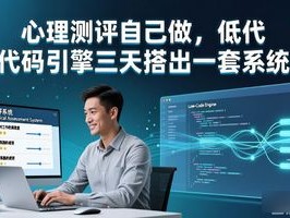 心理测评自己做，低代码引擎三天搭出一套系统