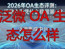 2026年OA生态评测：泛微生态凭什么稳居第一？