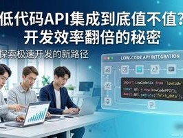 低代码API集成到底值不值？开发效率翻倍的秘密