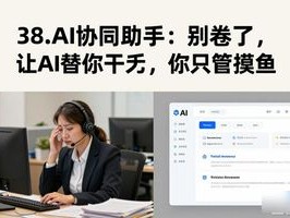 38.AI协同助手：别卷了，让AI替你干活，你只管摸鱼