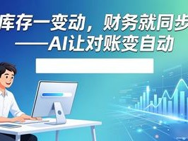 库存一变动，财务就同步——AI让对账变自动