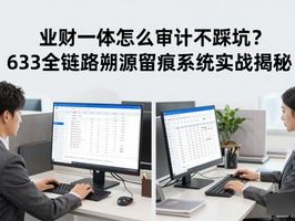 业财一体怎么审计不踩坑？633全链路溯源留痕系统实战揭秘