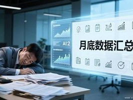 月底数据汇总到凌晨？AI自动工具把财务从加班中拯救出来