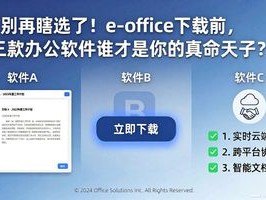 别再瞎选了！e-office下载前，三款办公软件谁才是你的真命天子？