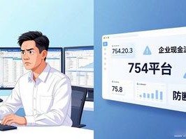 企业现金流告急？用754平台实时监控预警，防断链