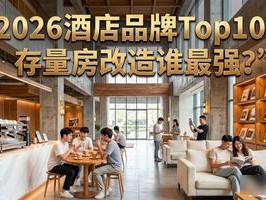 2026酒店品牌Top10：存量房改造谁最强？