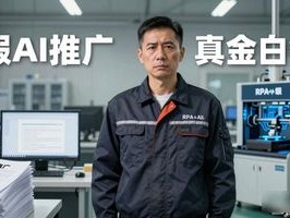 9.RPA+AI 东莞模具老板一句话戳穿：99%的AI推广都是假把式，RPA+AI才是真金白银