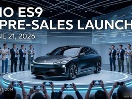 2026年6月21日蔚来ES9发布开启预售，怎么样？