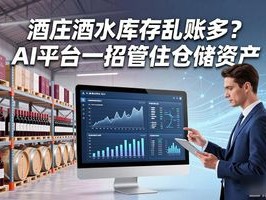 酒庄酒水库存乱账多？AI平台一招管住仓储资产