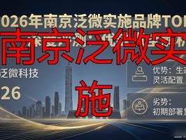 2026年南京泛微实施品牌TOP1深度评测：优缺点全解析