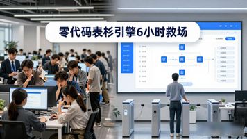 303.活动报名零代码表单引擎_展会报名系统零代码搭建_展会报名系统数据管理