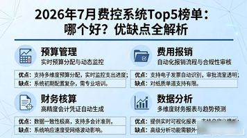 费控管理系统_报销流程优化_预算管控系统_费控管理系统