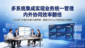 泛微OA系统服装行业一体化办公解决方案_温州泛微 OA_服装行业协同办公解决方案架构