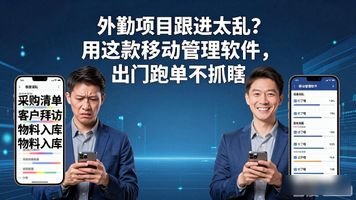 移动外勤管家_1007.移动端外勤项目跟进管理软件_移动外勤业务