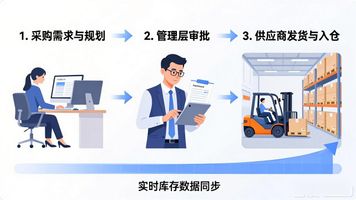 电商后台采购管理_供应链采购流程_采购管理系统