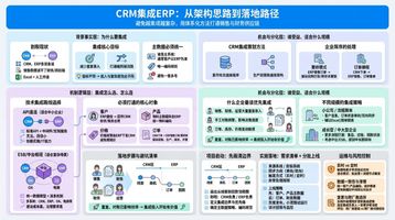 CRM与ERP集成方案_CRM与ERP数据同步策略_CRM 集成