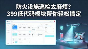 防火门监测模块_399.防火设施低代码巡检模块_消防模块不巡检是什么原因