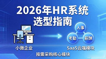 新一代HR系统核心选型标准_HR管理系统选型_2026年人力资源数字化趋势