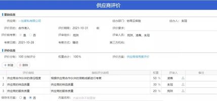 OA 供应商管理_供应商管理_供应商准入