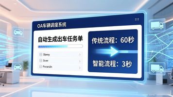 车辆调度管理系统_企业车队运营管理_自动化车辆调度系统_OA 车辆调度