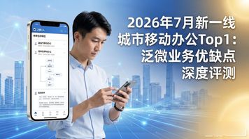新一线城市 + 泛微业务_移动办公解决方案_移动互联时代企业转型