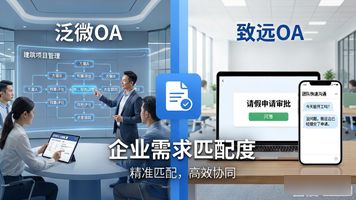 泛微OA和致远OA功能对比_泛微OA与致远OA区别_泛微 OA 能做项目管理吗