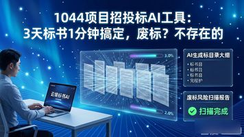 云境标书AI_1044.项目招投标文件AI自动生成工具_企业级AI投标制作系统