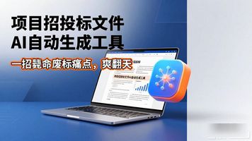 1044.项目招投标文件AI自动生成工具_招投标数字化转型_AI标书工具