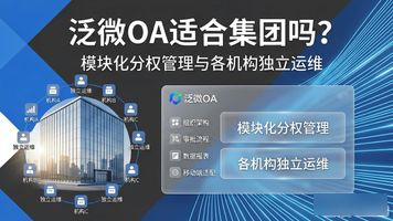泛微 OA 适合集团吗_OA办公管理系统_企业组织架构管理