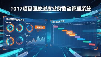 1017.项目回款进度业财联动管理系统_交付类项目管理_业财一体化解决方案