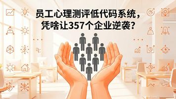 心理测评系统选择标准_素心理心理健康数字化解决方案_357.员工心理测评低代码办公系统