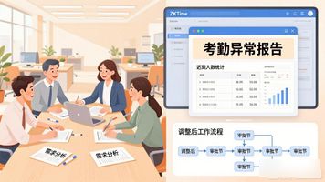 考勤管理系统_zktime考勤管理软件_生物识别考勤系统